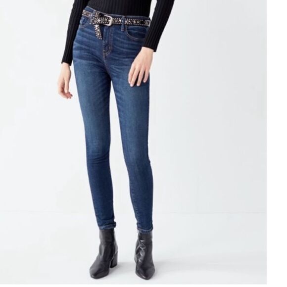 BDG Urban Outfitters High Rise Twig Stretch Ankle Jeans Size 26 - Picture 1 of 13